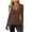 #0217-Brown, variant on Women's Classic V Neck Long Sleeve Top Soft Breathable Fabric Relaxed Fit Everyday Versatile Styling Casual Blouse T Shirt for Daily Wear Office Outings