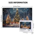 thumbnail image 5 of 1000 PCS Fantasy Christmas Eve - 1000 piece Holiday jigsaw puzzles,Puzzles suitable for entertaining with family during holidays,Collectible Puzzle Featuring Christmas,Wooden Puzzle Game, 5 of 6