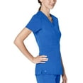 thumbnail image 3 of Adar Pro Scrubs For Women - Tailored Peplum Scrub Top, 3 of 7
