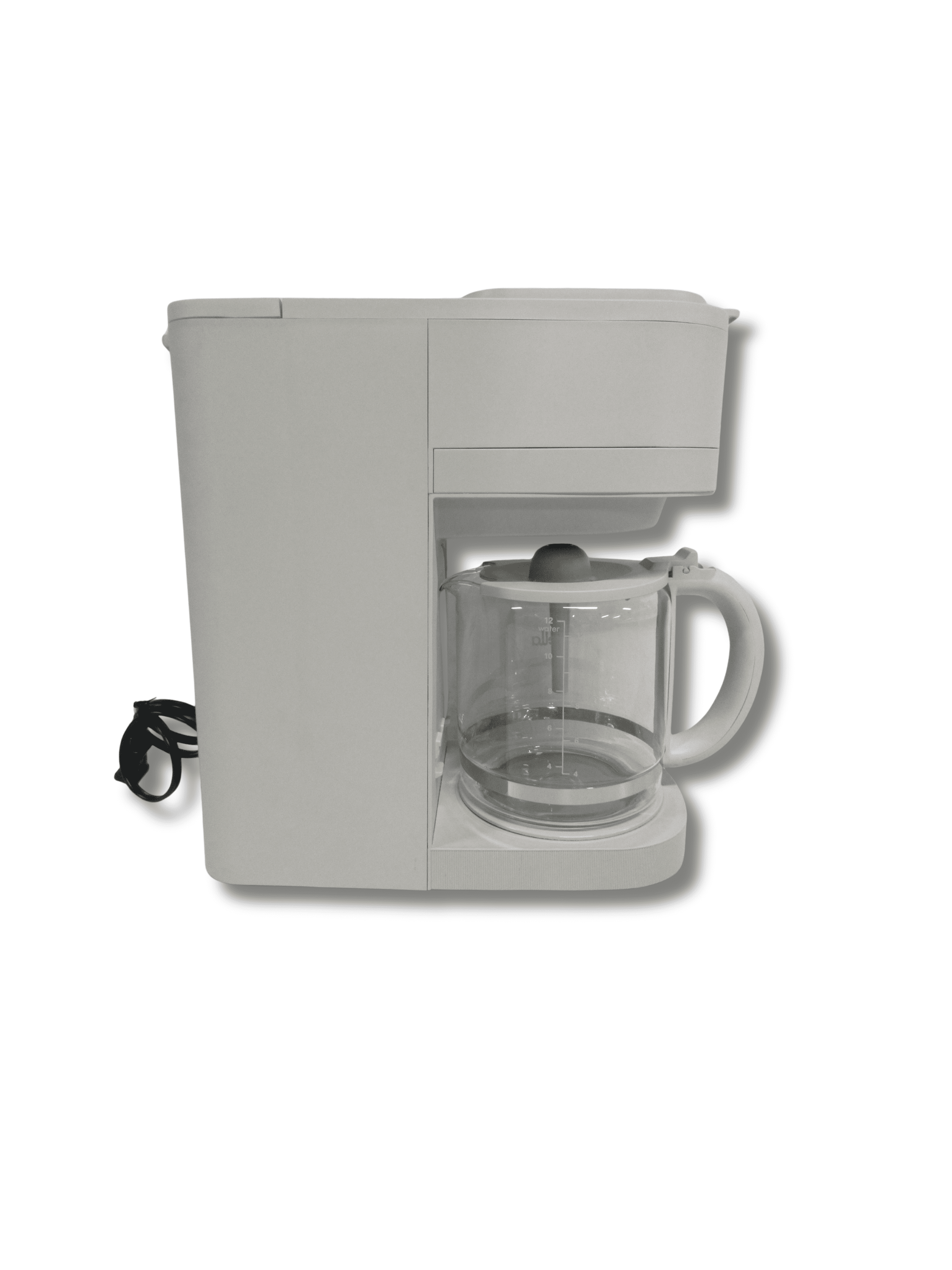 BELLA VersaBrew 2-in-1 Coffee Maker, K-Cup Compatible, Single Serve & 12-Cup Carafe Brewer, Iced Coffee Function, 61oz Water Reservoir, Oatmilk