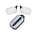 thumbnail image 1 of Clip de silicona para la nariz, gafas de lectura con llavero, caja de almacenamiento, gafas plegables 200 200 negro Fernando Gafas de lectura, 1 of 8