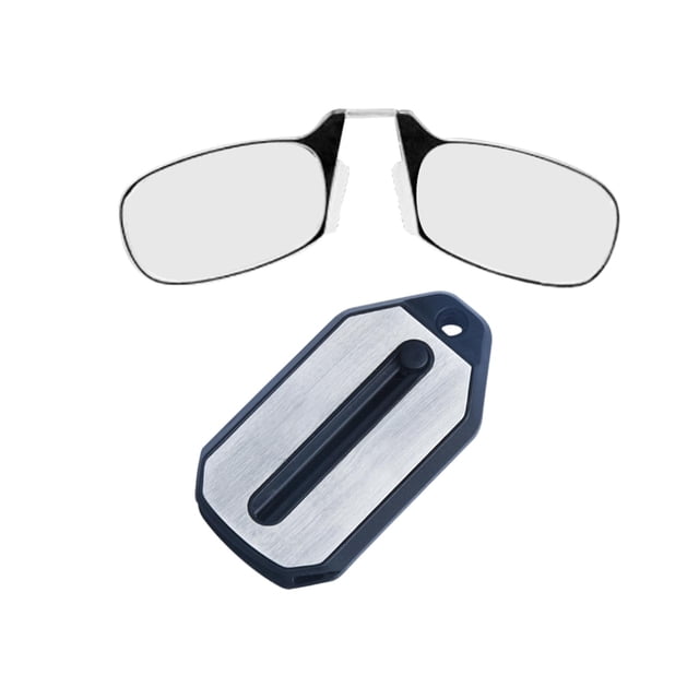 Clip de silicona para la nariz, gafas de lectura con llavero, caja de almacenamiento, gafas plegables 200 200 negro Fernando Gafas de lectura