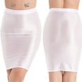 thumbnail image 4 of Femmes Brillant Taille Haute Crayon Mini Jupe Extensible Bodycon Chemises Clubwear, 4 of 10