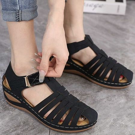 

Fanxing Weekly Deals Girls Sandals Beadeed Gladiator Sandals Dressy 2023 Casual Summer Glitter Footbeds Sandal Shoes Black 7.5