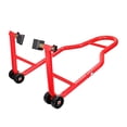thumbnail image 4 of funtasica Generic Motorcycle Stand Lift Stand Repairing Tool with L Fork Support Frame Red, 4 of 9