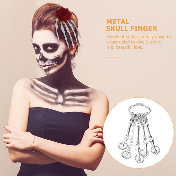 Clispeed Bracelet Jewelry For Women Girls Skull 1Pcs