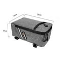 thumbnail image 2 of 5L Bike Rear Rack Bag Water-resistant Bicycle Trunk Bag Cycling Bike Ebike Rear Seat Bag Pannier, 2 of 8