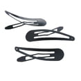 thumbnail image 4 of 50 pinzas para el pelo ppara niños de para mujer, pasadores a presión BB, accesorios para el cabello, pasadores para el pelo para niña, niño y bebé (negro), 4 of 5