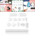 thumbnail image 4 of veasfak 32Pcs Sublimation Blank Ears MDF Board White Ears Heat Transfer Ears ear hook + jump, 4 of 9