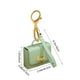 thumbnail image 3 of Leather Key Chain Pouch Bag Pendant Strap Handle Coin Purse Earphone Case Storage Organizer for Women Men Gift Accessories, 3 of 6