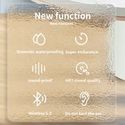 Clearance Under 10$! New Wireless EarBuds Bone Conduction Bluetooth Earphones Wireless Motion Ear Clamp Hanging Ear Noise-cancelling Earphones