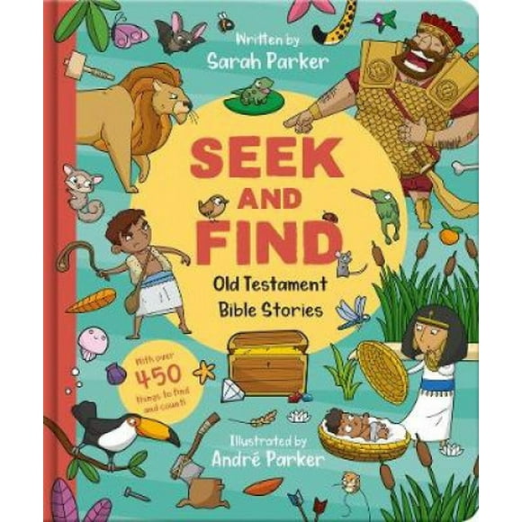 Seek and Find: Old Testament Bible Stories: With over 450 things to find and count! (Seek and Find) [Board book]