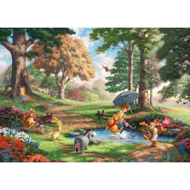 Puzzle Schmidt Thomas Kinkade Winnie The Pooh 1000 piezas