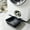 Black, variant on Yaayu Plastic Washing Machine Drip Pan, Overflow Catch Tray, Floor Protector for Laundry Room, Black