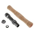 thumbnail image 1 of Empuñadura de caña de pescar de corcho compuesto para construcción o reparación de cañas con juego de asiento de carrete Modelo 2 Cola Agarradera de caña de pescar, 1 of 8