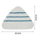 thumbnail image 3 of Lot de 2 tampons de rechange pour i vapeur, triangulaires, lavables, en microfibre, pour nettoyage des sols, accessoires, 3 of 4