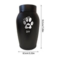 thumbnail image 3 of Pet Memorial Keepsake Custom Name Date Engraved Stainless Steel Pet For Dogs And Cats With Secure Airtight Seal Design, 3 of 6