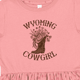 thumbnail image 4 of Inktastic Wyoming Cowgirl Western Rodeo Girls Toddler Dress, 4 of 5