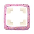 thumbnail image 1 of OPDBN Embroidered Frame Cover, Soft, Lightweight,25x25cm Flannel Pch Ndle Frame P8, 1 of 1