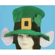 St Patricks Day Velvet Leprechaun Hat with Ears