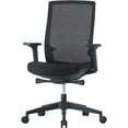 thumbnail image 2 of Lorell LLR42180 2-to-1 Synchro Self-Weight Mid-Back Mesh Management Chair, 2 of 7