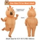 thumbnail image 3 of Disfraz inflable de capibara XYJKIDSES para adulto en Halloween, 3 of 6