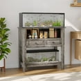 thumbnail image 1 of Yiwa Support Robuste pour Aquarium de 20–29 Gallons, Armoire d'Aquarium avec Station de Recharge, Tiroirs et Rangement Ouvert (Réservoir Non Inclus), 1 of 8