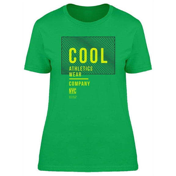 Athletic Cool Wear Graphic T-Shirt Women -Image by Shutterstock, Female Small