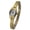 Gold, variant on Blekon Collections Quartz Womens 19mm Oval Case Thin Stretch Band Watch (Doesn't Fit Small Wrist)