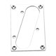thumbnail image 5 of Guitar Parts Conversion Pickup Mounting Ring - Humbucker Bridge Banmo, 5 of 5