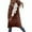 Brown A, variant on Enjoytime Women's 2025 Winter Fashion Clothes Hooded Sleeveless Button Down Jackets with Pocket Solid Color Casual Loose Warm Long Coat
