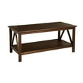 thumbnail image 1 of Riverbay Furniture Table Basse en Tabac Antique, 1 of 2