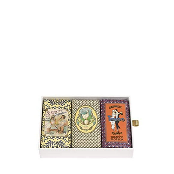 Claus Porto GiftBox Classico Collection- Set Of 3, 3 X 5.3 Ounce