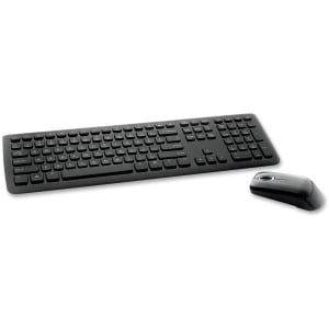 Verbatim Wireless Slim Keyboard and Mouse w/ Low Profile Keys & Piano Black Finish, (Best Low Profile Keyboard)