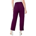 thumbnail image 2 of Roaman's Women's Plus Size Soft Knit Straight-Leg Capri Pant, 2 of 3
