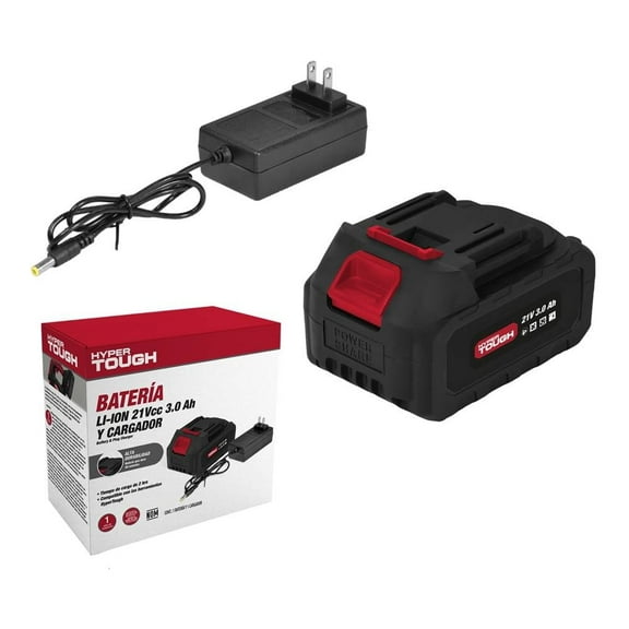 Herramienta Electrica Inalambrica Batería Hyper Tough de Litio con Cargador RTHT-BATICA