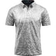 thumbnail image 1 of Camisa de fiesta disco con lentejuelas para hombre: manga corta, cuello vuelto, doble capa, 96 % poliéster, diseño brillante para discotecas., 1 of 3