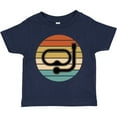 thumbnail image 3 of Inktastic Scuba Diver Retro Sunset Diving Gift Boys or Girls Toddler T-Shirt, 3 of 5