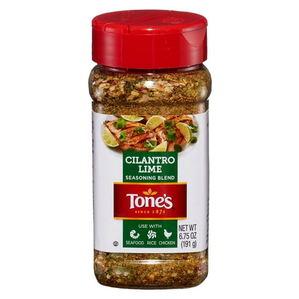 Tone's Cilantro Lime Seasoning 6.75 Ounce