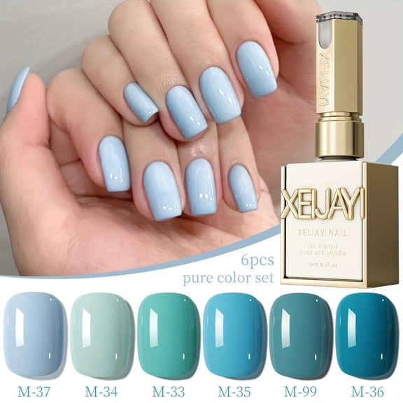 XEIJAYI 15ml  9Colors Set Gel Polish - Bright Nail Art With Alcohol-Free/LED Soak-Off Gel For Salon & DIY, Japanese-Korean Style Nail Designs, Nail Care, DIY Nail Design,