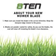 thumbnail image 3 of 8TEN Blade Spindle Belt Kit for Toro TimeCutter MX5475 Exmark Quest S-Series MK1013772, 3 of 9