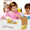 thumbnail image 4 of Juego de 7 portacuchillos de juguete para niños, cocina, cocina, juego de simulación, 4 of 5