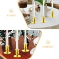thumbnail image 5 of CIMAXIC 24Pcs Plastic Pillar Candleholder Sets with Golden Color for Festive Wedding Arrangements, 5 of 7