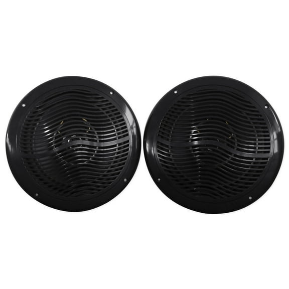 Pair Rockville RMC80B 8" 800 Watt Waterproof Marine Boat Speakers 2-Way Black