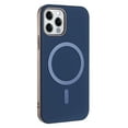 thumbnail image 3 of Allytechgroup iPhone 12 Pro / 12 6.1" Case with Magnetic Ring, Compatible with Magsafe Slim Back Cover Flannel Inner Lining Shockproof Protective Phone Case for Apple iPhone 12 Pro / 12 6.1", Darkblue, 3 of 6