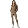 thumbnail image 1 of Conjunto Pants Mujer Sudadera Y Pant Aterciopelado Set Dama, 1 of 5