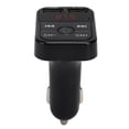 thumbnail image 1 of Reproductor MP3 Bluetooth V5.0 para coche, transmisor FM, cargador rápido, reproductor de música para coche, modulador FM, 1 of 5