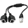 thumbnail image 6 of Pushtek RJ45 Network 1 to 2 Port Ethernet Adapter Splitter, 6 of 9