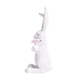 thumbnail image 3 of Figura de conejo de mamá y bebé, adorable estatua de conejo, adorno de mesa, lindas decoraciones de Pascua, resina para escritorio, sala de estar y abrazo, 3 of 9