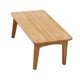 thumbnail image 5 of Mesa de centro plegable, mesa de suelo Tatami, mueble plegable elegante y multiusos. Color de la madera, 5 of 9